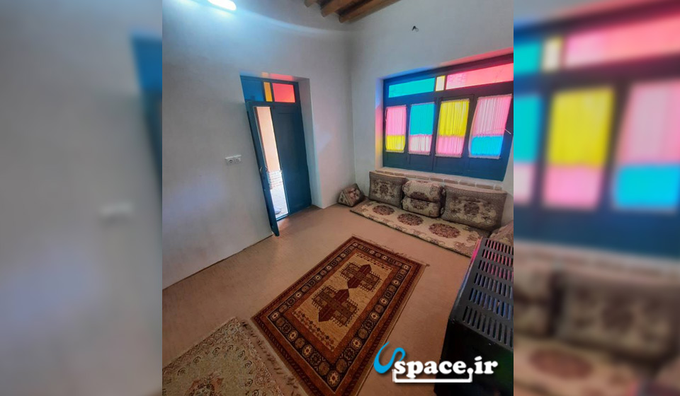 نمای داخلی اتاق افرا اقامتگاه کاشانه - شاهرود - شهر بسطام